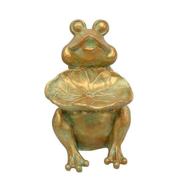Jeco Sitting Frog Garden Statue ODGD013